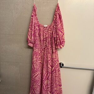 Sienna Sky Pink Dress - Small (S)